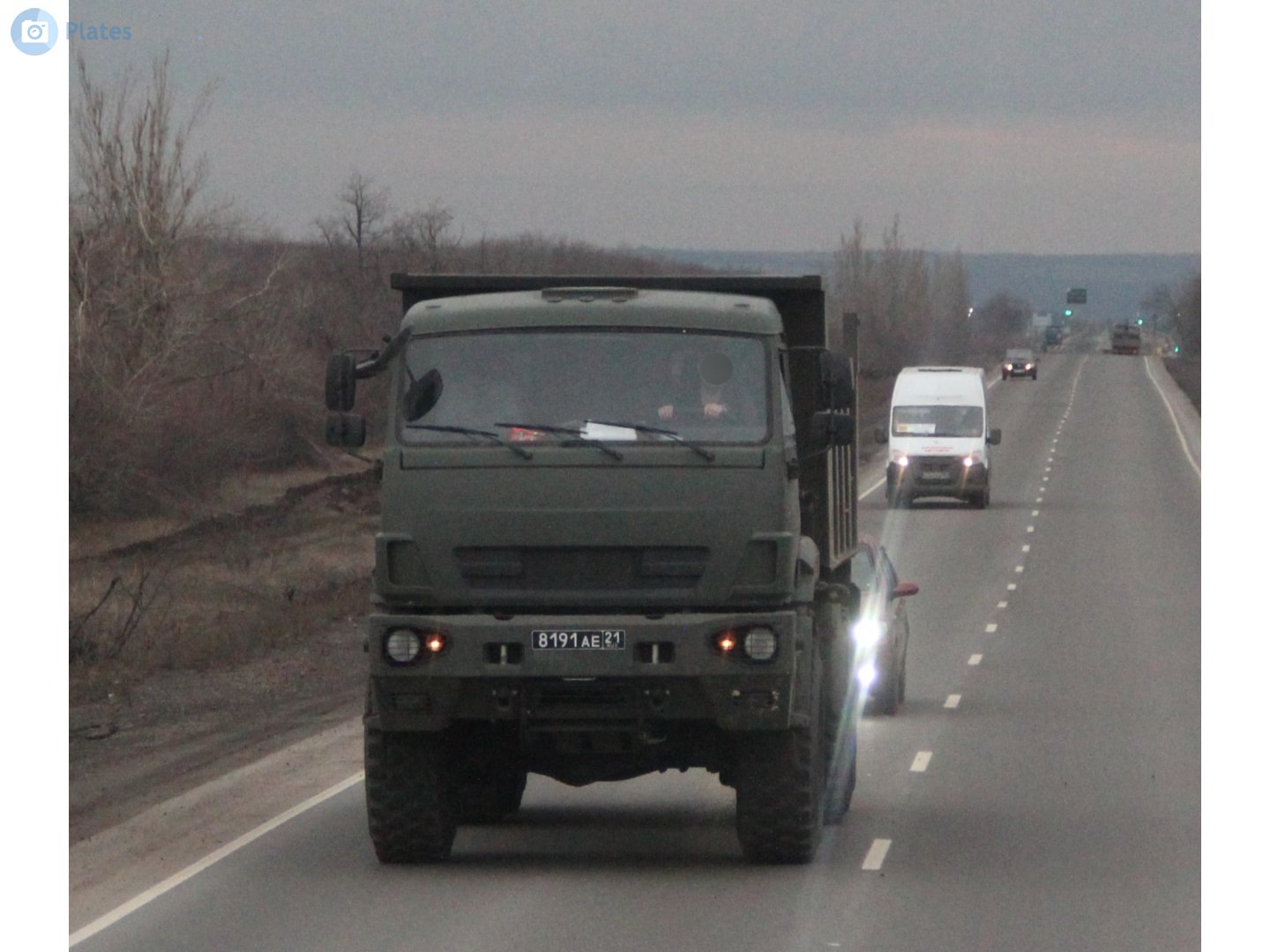 8191 ае 21, KamAZ 6522 65222 Military, facelift, 2024–