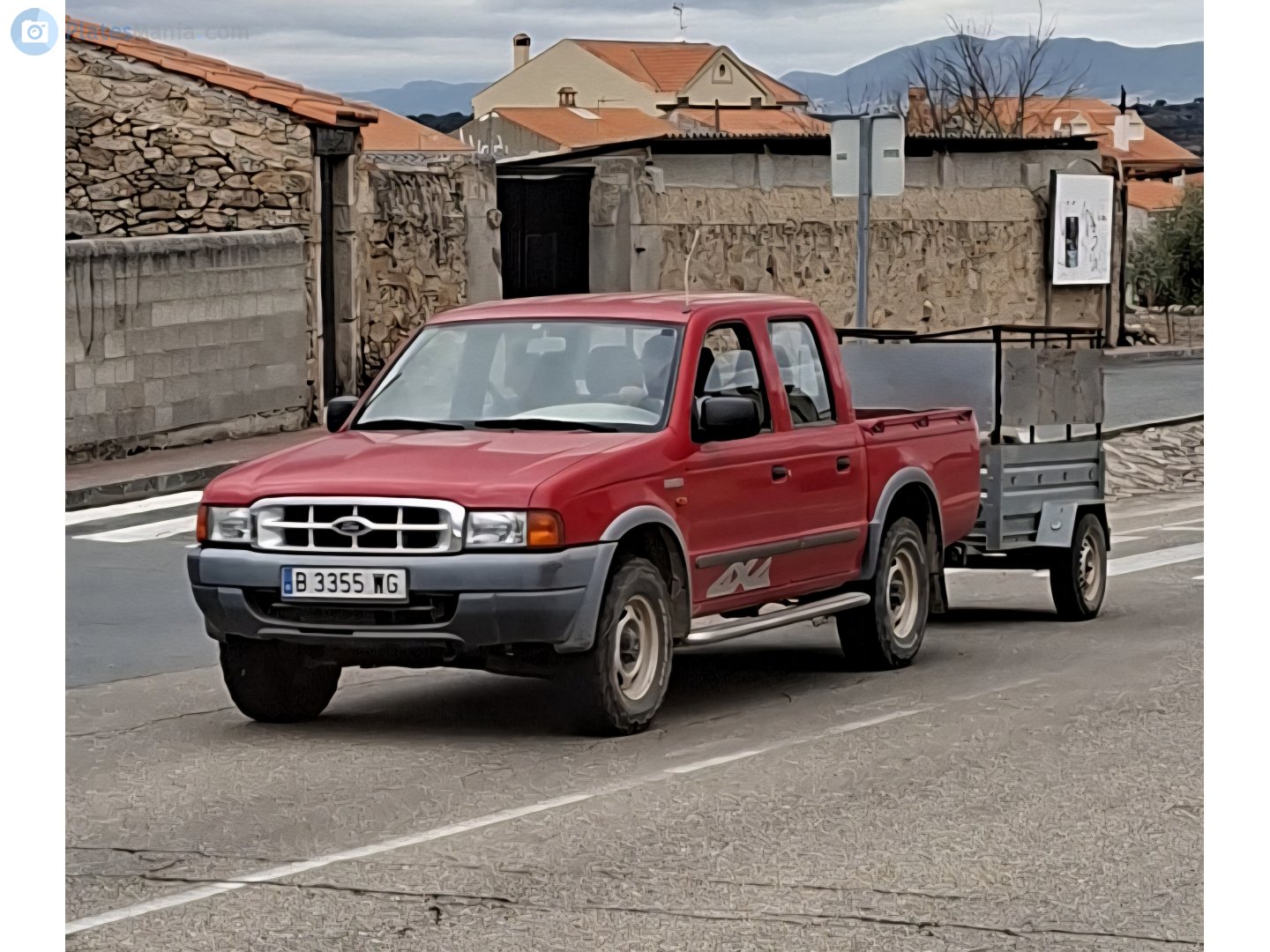 B 3355 WG, Ford Ranger Global 1st gen (PE/PG/PH), 1998–2002