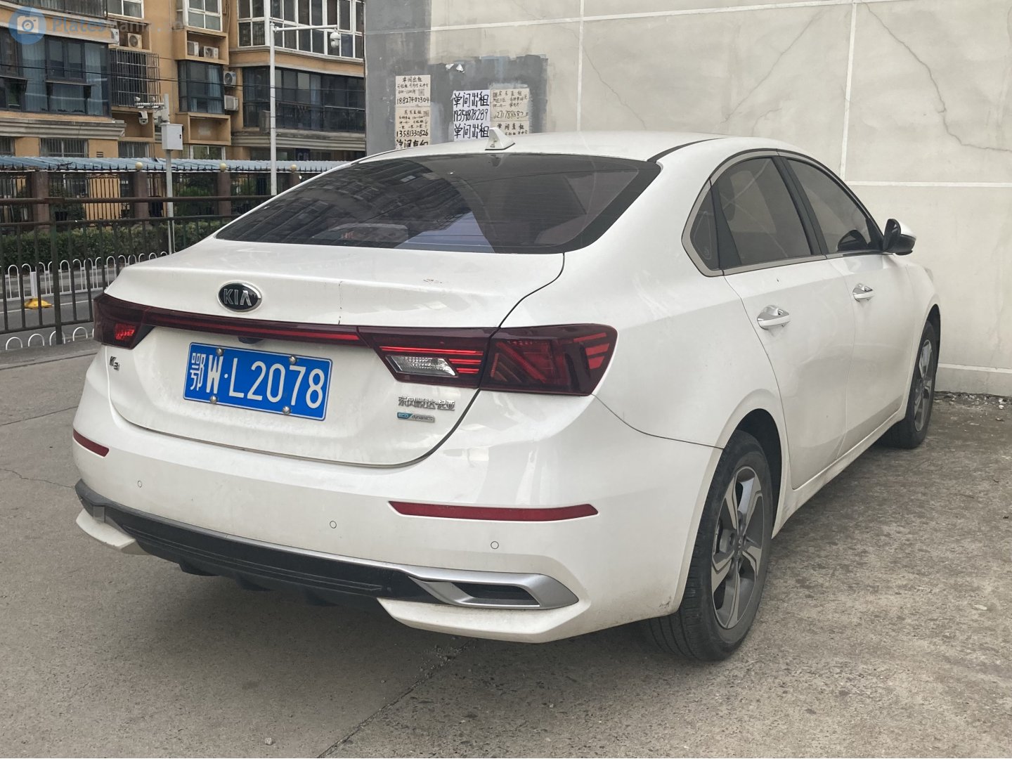 鄂W·L2078, Kia K3 2nd gen Sedan (BDC; CN-market), 1st facelift, 2019–2022