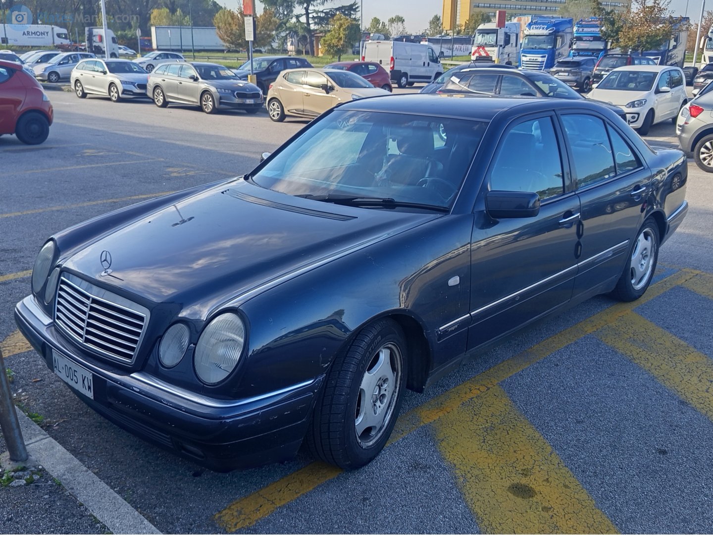 AL 005 KW, Mercedes-Benz E-Klasse 2nd gen Sedan (W210), 1995­–2002