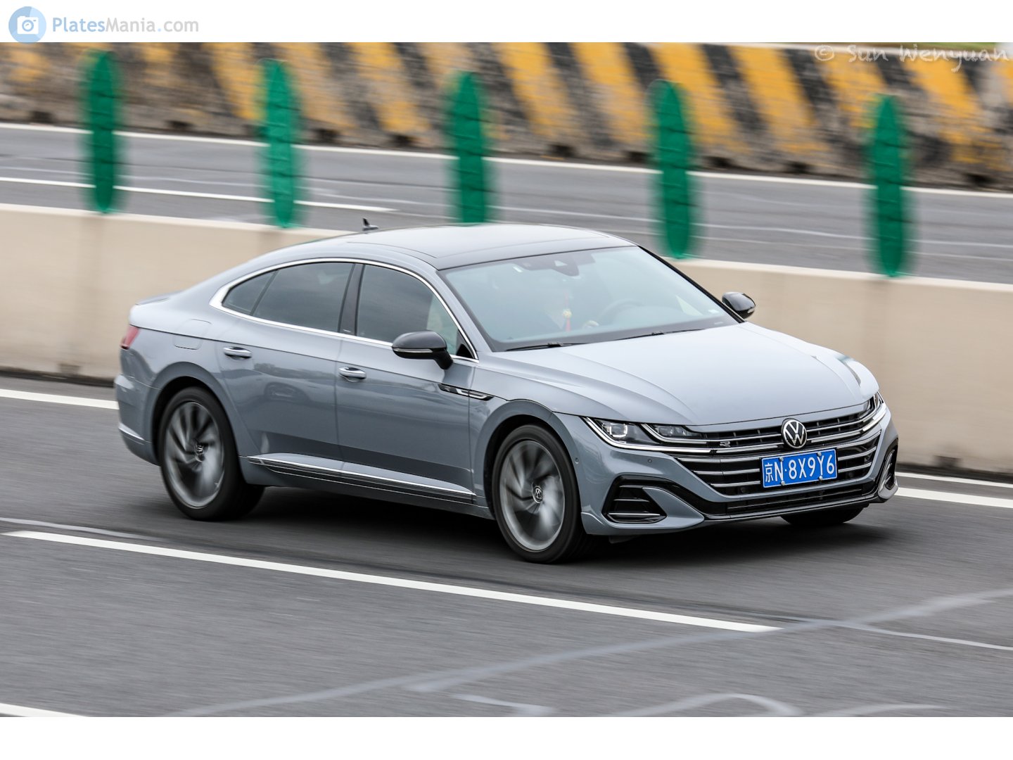 京N·8X9Y6, Volkswagen CC 2nd gen Sedan (3H; CN-market), 2017–