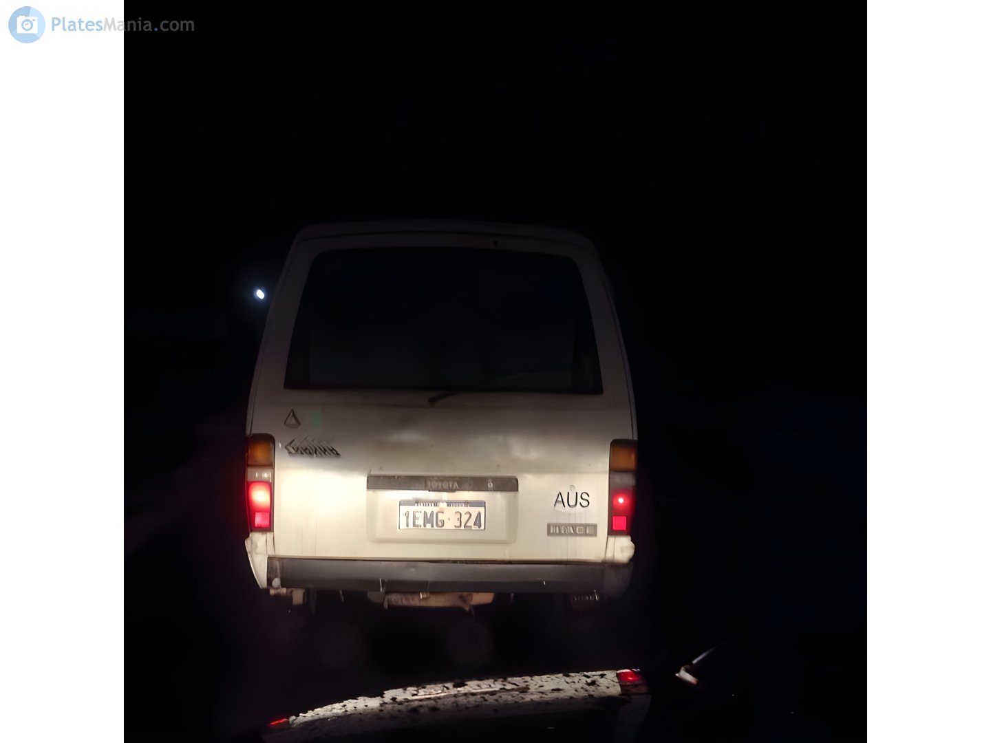 1EMG-324, Toyota HiAce 3rd gen Van (H50–H70), 1982–1989 (­–2007 for ZA-market)