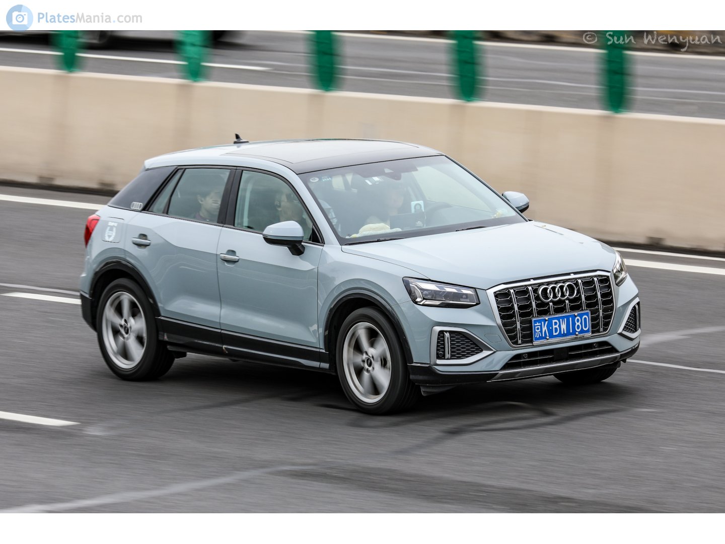 京K·BW180, Audi Q2 1st gen L (GAB; CN-market), facelift, 2021–