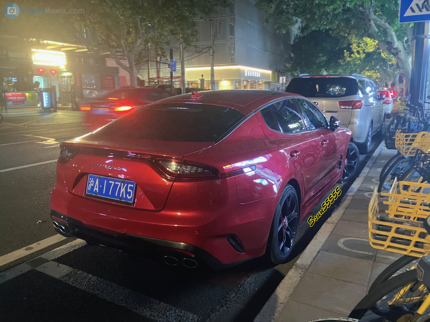 沪A·177K5, Kia Stinger 1st gen (CK), 2017–2023