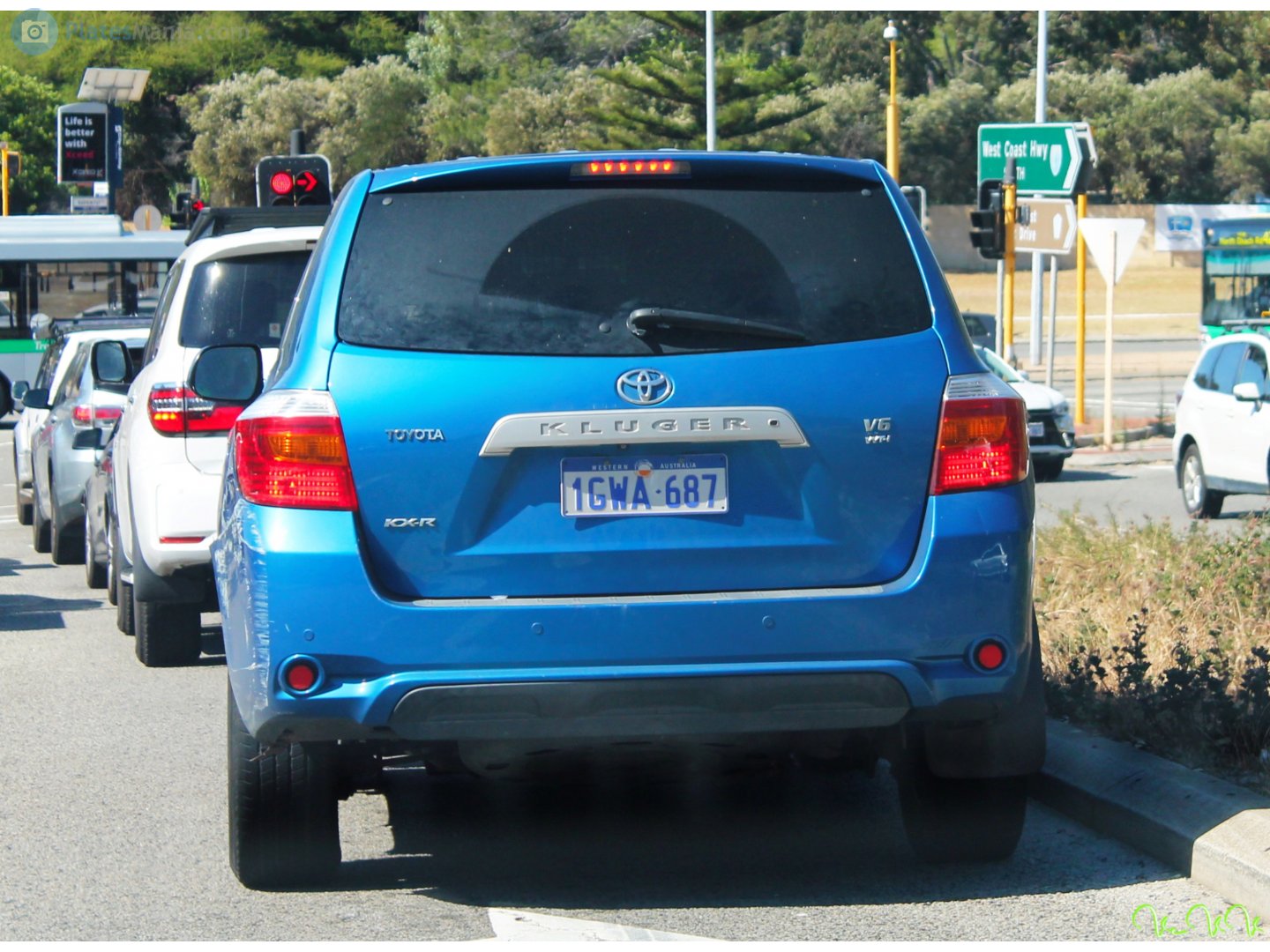 1GWA-687, Toyota Kluger 2nd gen (XU40), 2007–2010