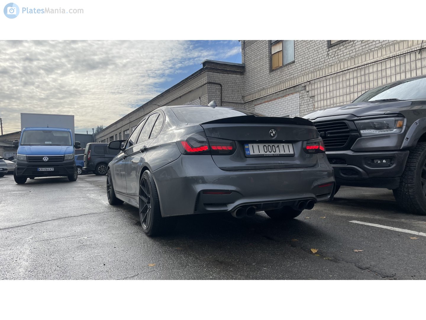 II 0001 II, BMW 3 Series 6th gen Sedan (F30/F35), 2011–2019