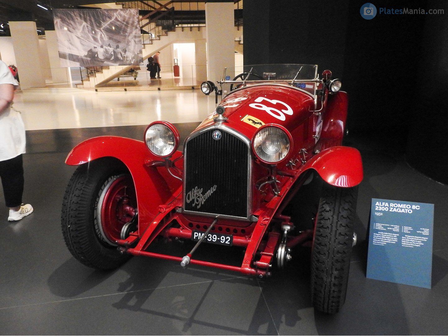 PM-39-92, Alfa Romeo 8C Classic model, 1931–1939
