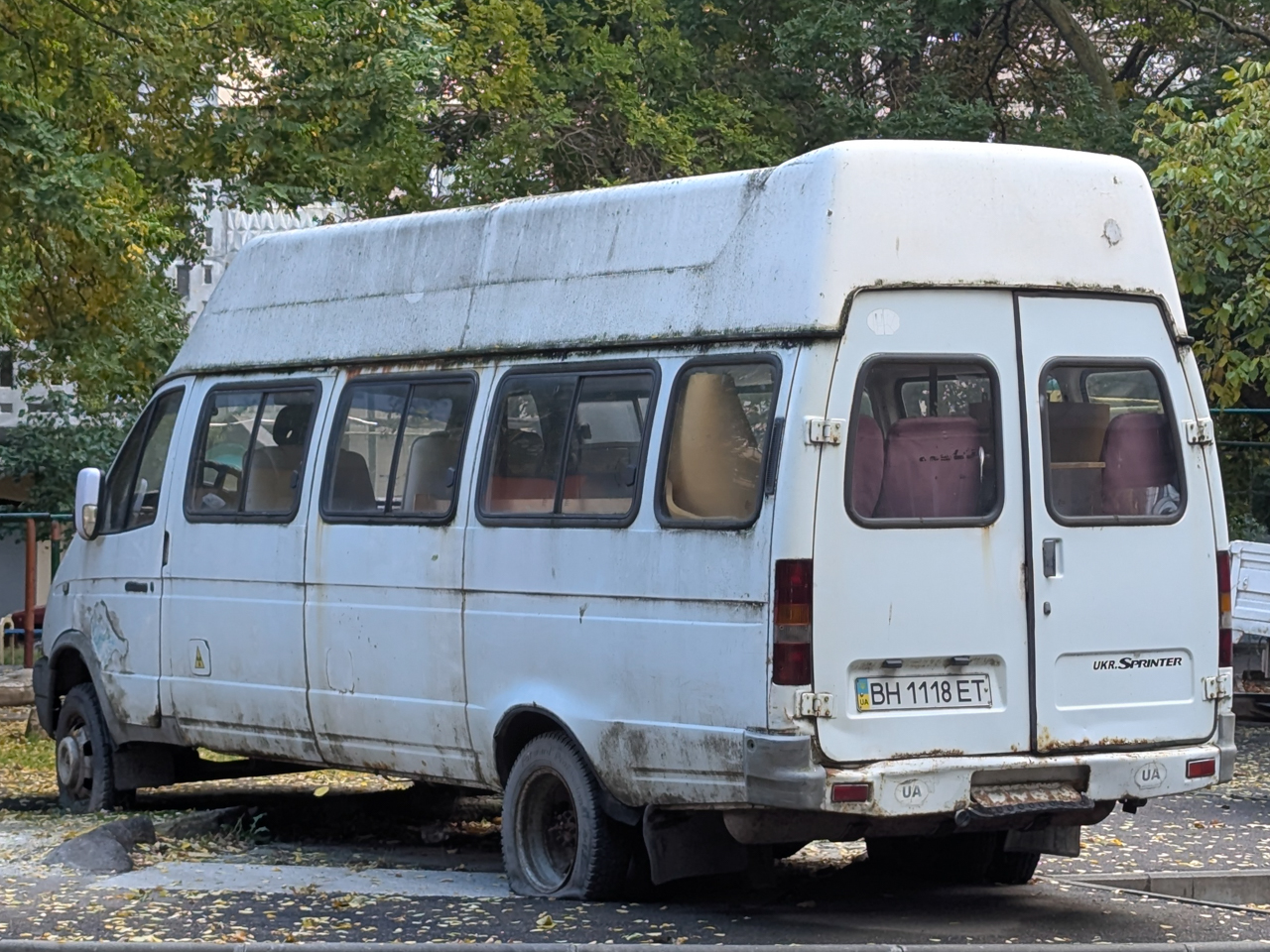 BH 1118 ET, GAZ 3221 ГАЗель 3274/3287 Long Minibus, 2003–