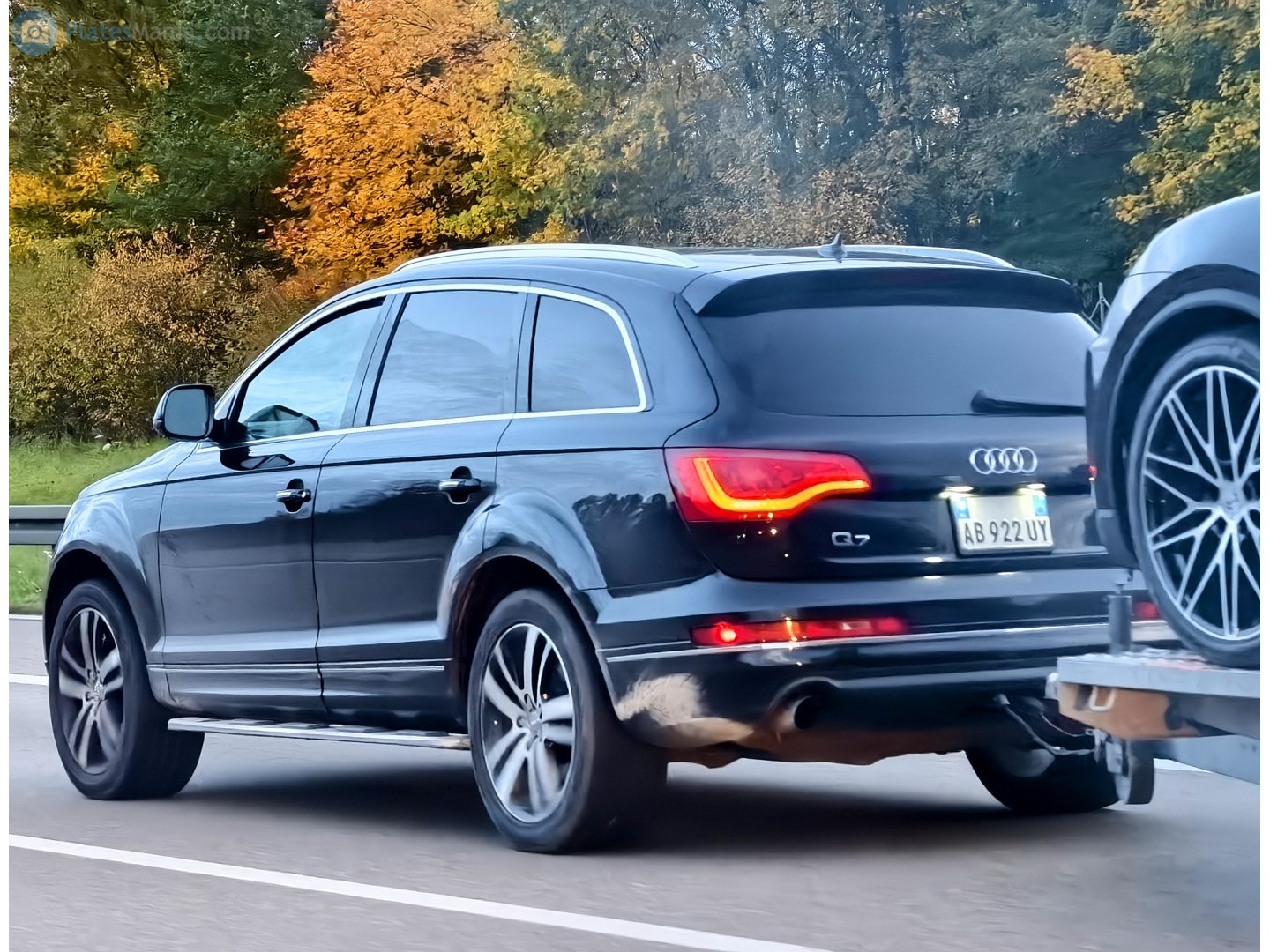 AB 922 UY, Audi Q7 1st gen (4LB), facelift, 2009–2015