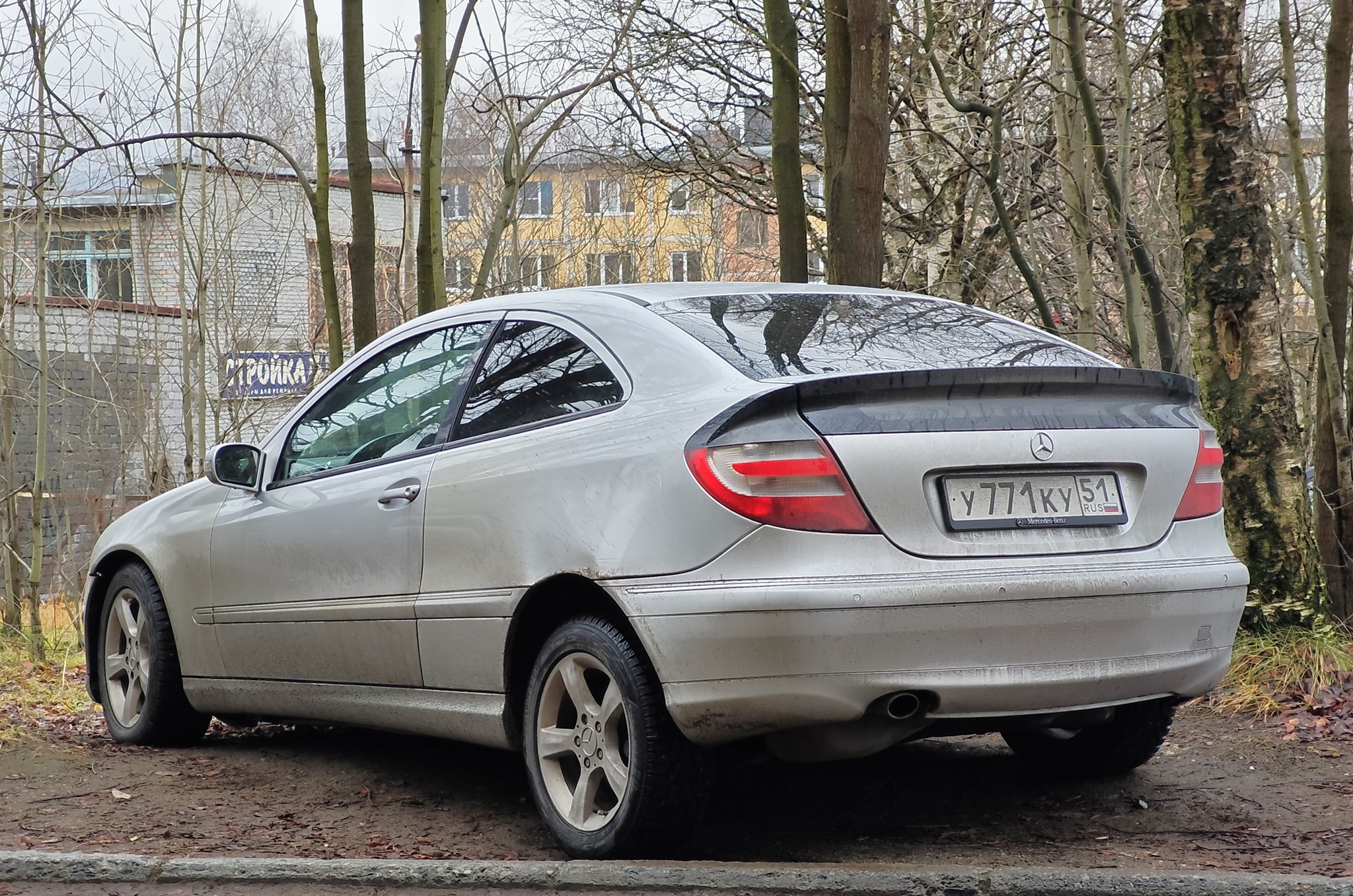 у 771 ку 51, Mercedes-Benz C-Klasse 2nd gen Sportcoupe (CL203), 2000–2008