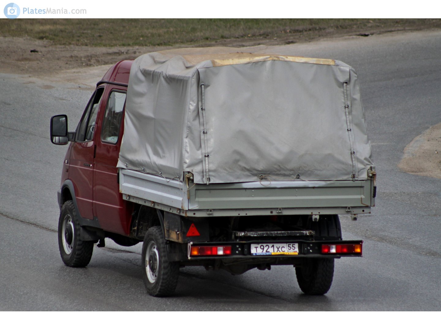 т 921 хс 55, GAZ Соболь (Sobol) 231073 Double Cab Truck, facelift, 2010–