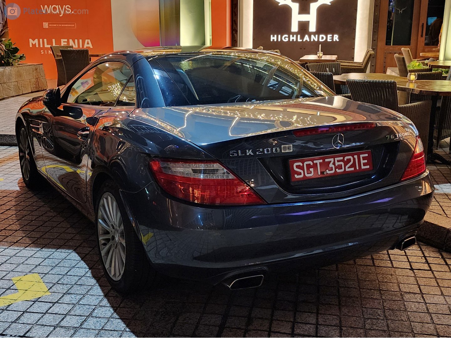 SGT 3521 E, Mercedes-Benz SLK-Klasse 3rd gen (R172), 2011–2015