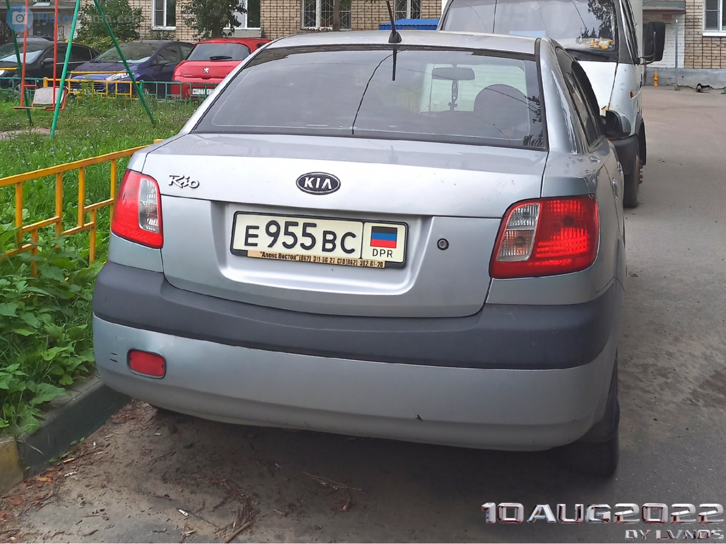 е 955 вс, Kia Rio 2nd gen Sedan (JB), 2005–2009