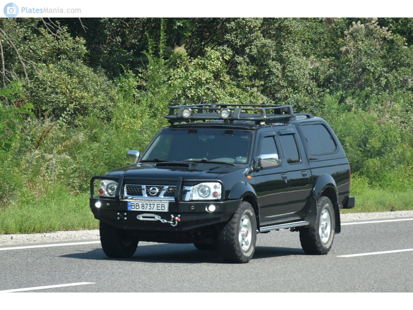 BB 8737 EB, Nissan NP300 1st gen Pickup (D22), 2008–