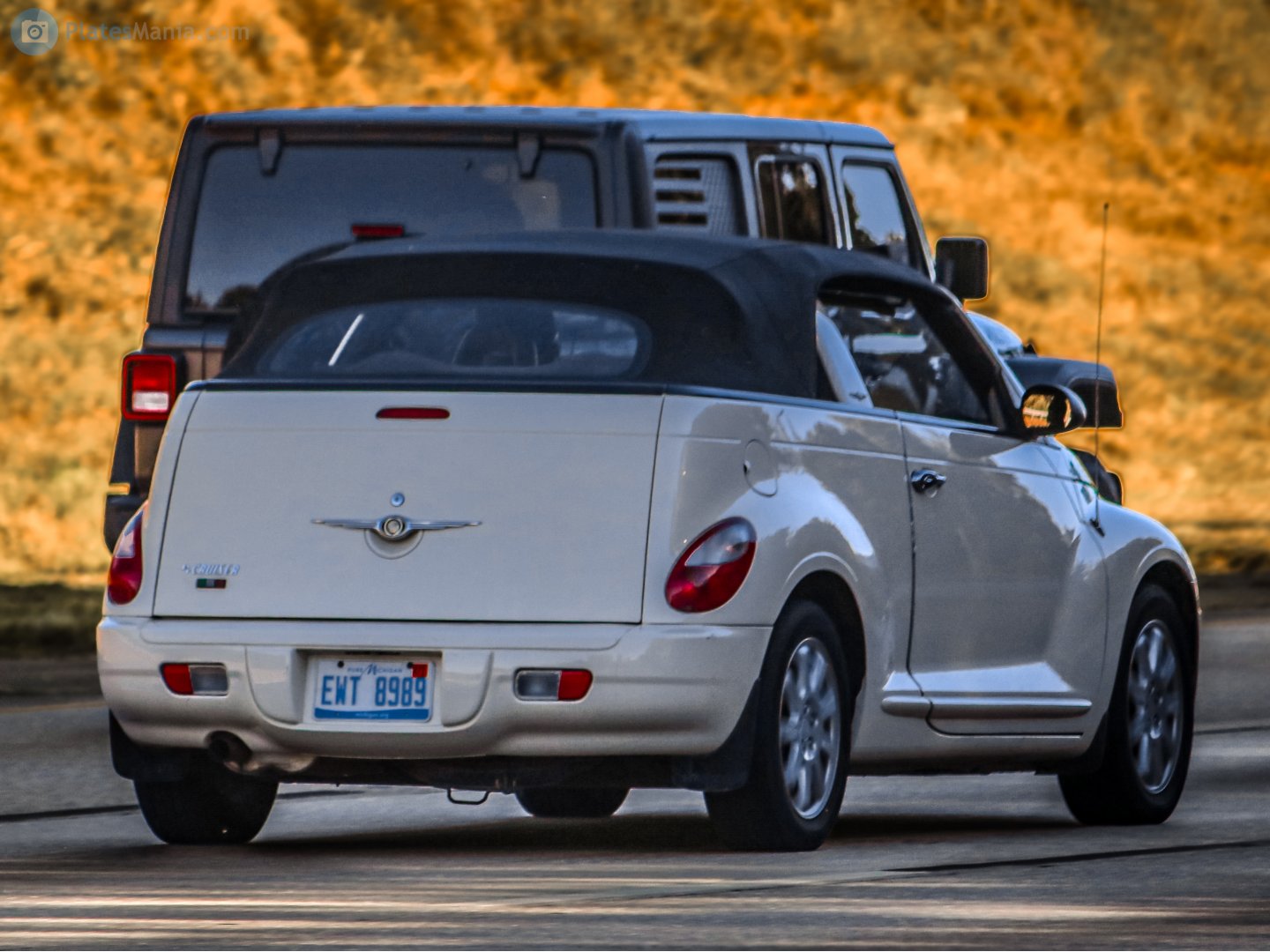 EWT 8989, Chrysler PT Cruiser 1st gen Convertible (PT), facelift, 2005–2007