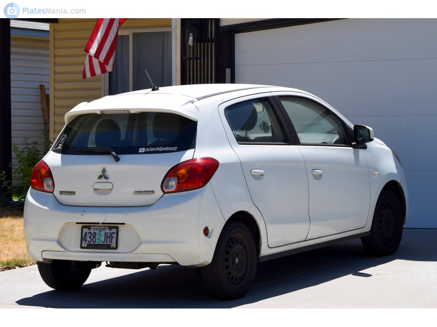 438 JHF, Mitsubishi Mirage 6th gen Hatch (A00/LA), 2012–2016