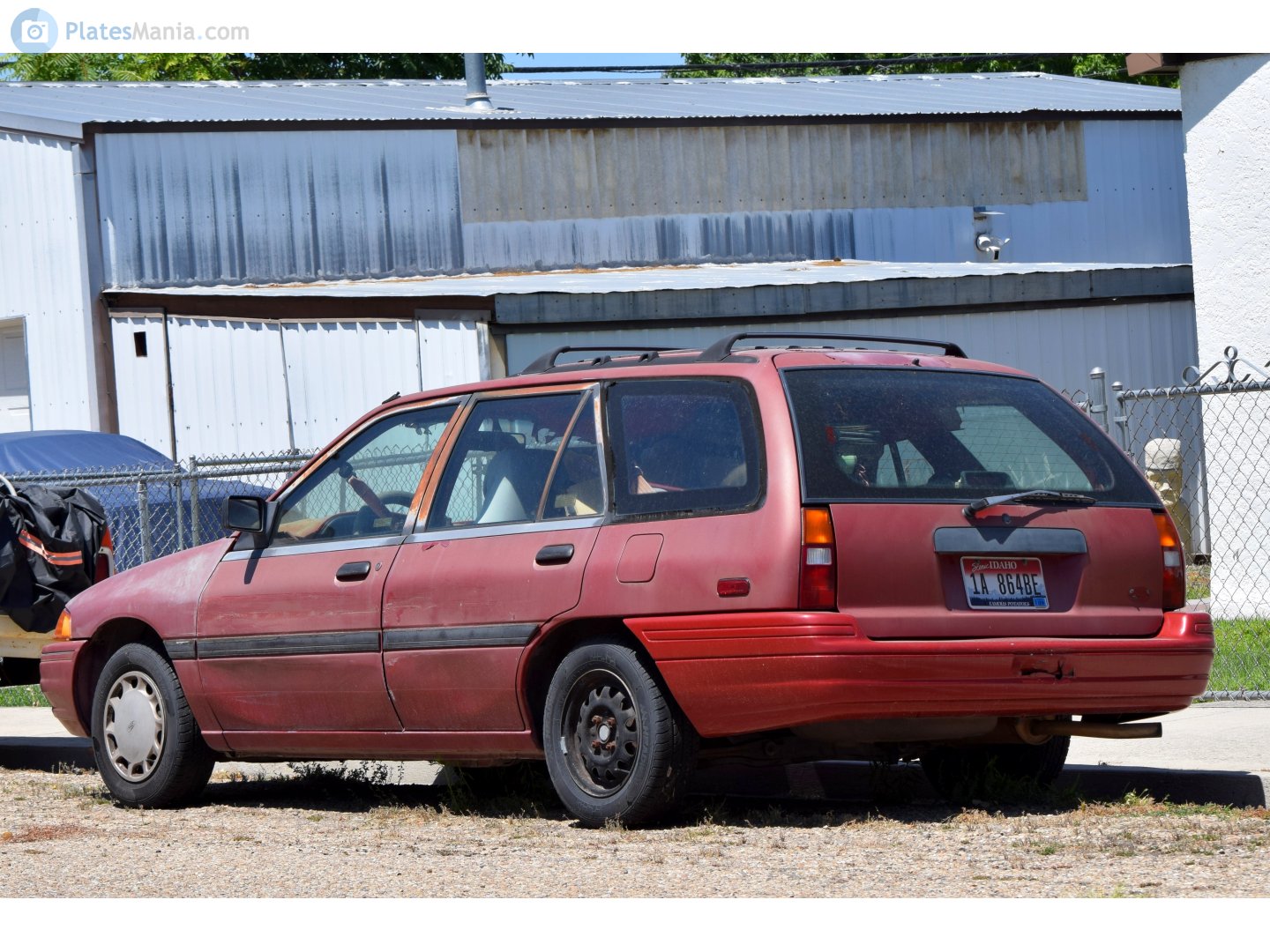1A 864BE, Ford Escort 5th gen Station Wagon (BG; NA-market), 1990–1996