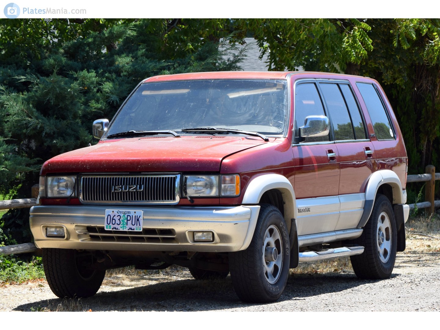 063 PUK, Isuzu Trooper 2nd gen, 5-door, 1991-2002