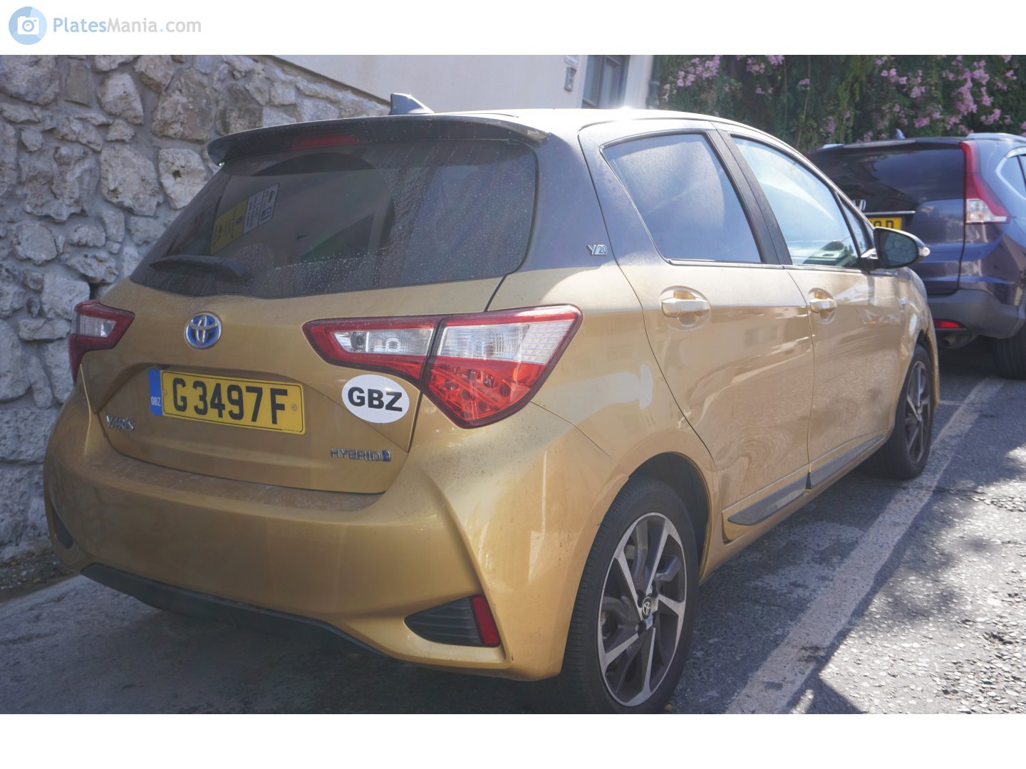 G 3497 F, Toyota Yaris 3rd gen 5-door Hatch (XP130), 2nd facelift, 2017–2020