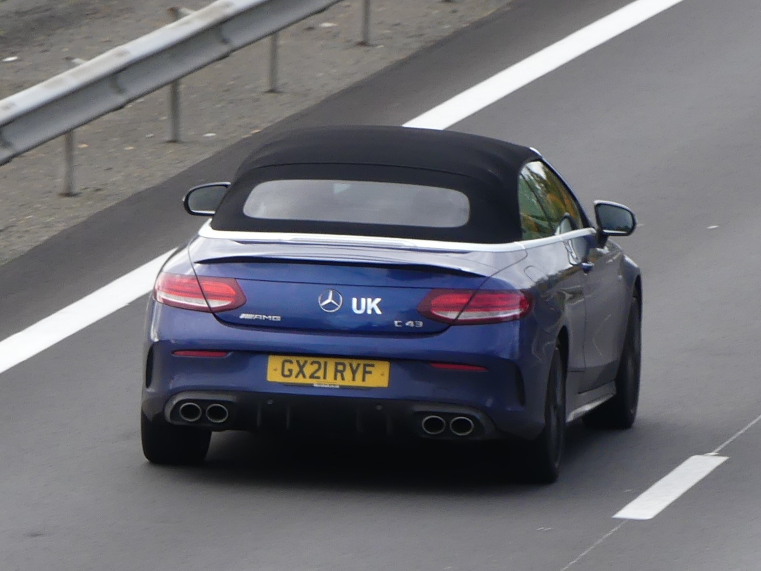 GX21RYF, Mercedes-Benz C-Klasse 4th gen Cabriolet (A205), 2016–2023