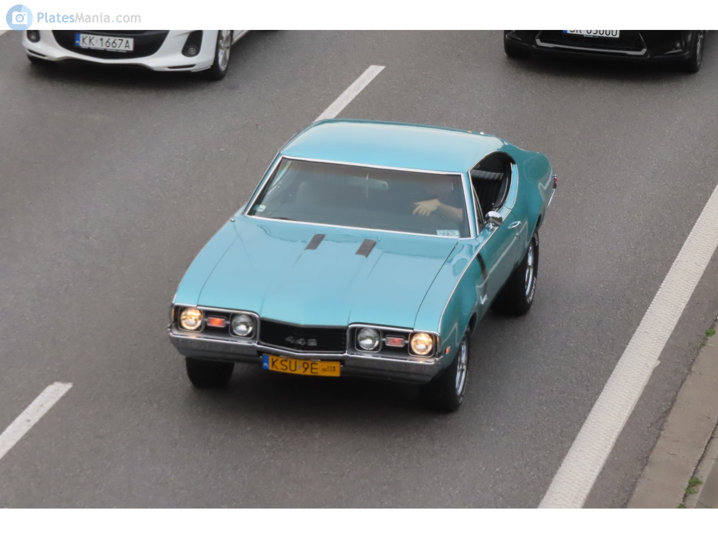 KSU 9E, Oldsmobile 442 2nd gen 1968 Coupé (4477; A-body), 1967–1968