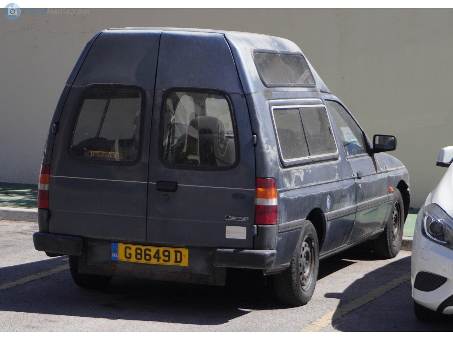 G 8649 D, Ford Escort 5th gen (Express) Van (AVL; Global-market), 1990–1995