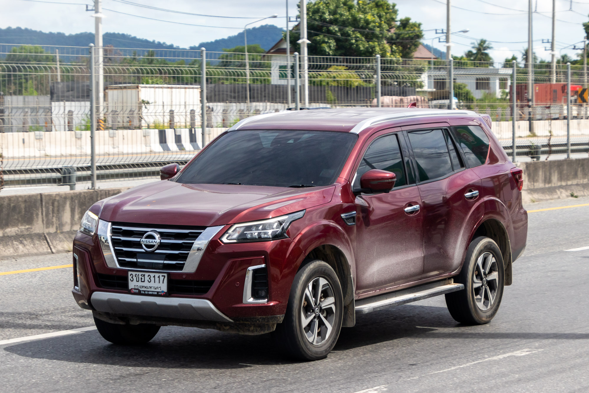 3ขฮ 3117, Nissan Terra 1st gen (D23), facelift, 2021–