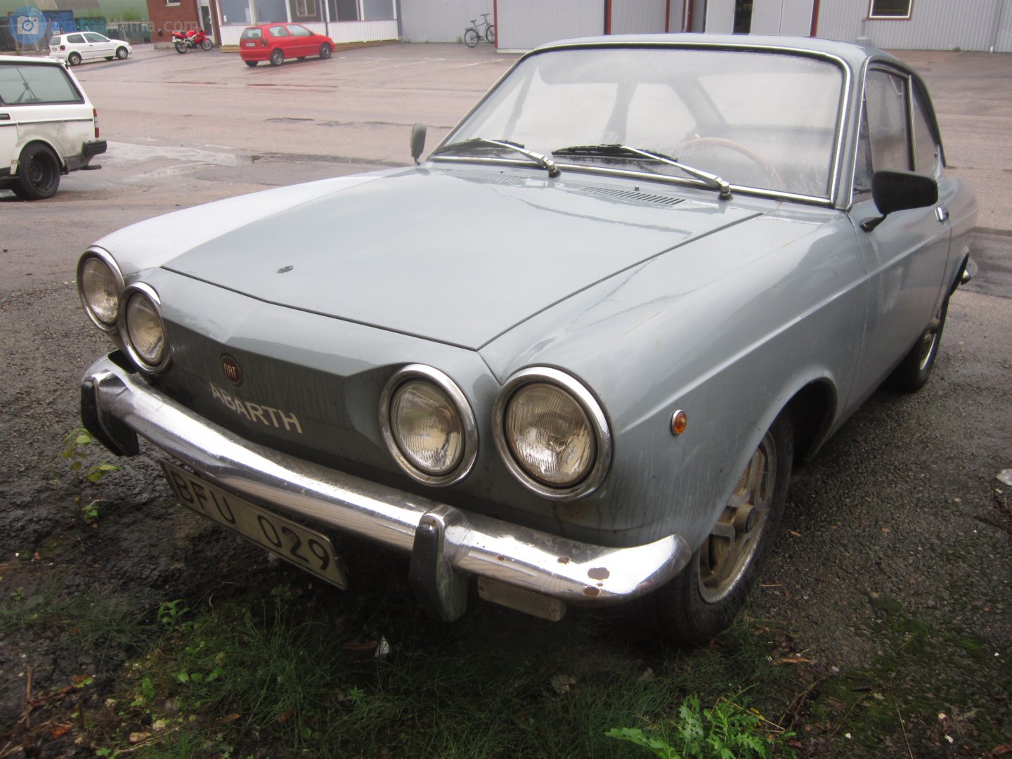 BFU 029, FIAT 850 Sport Coupe, facelift, 1971–1972