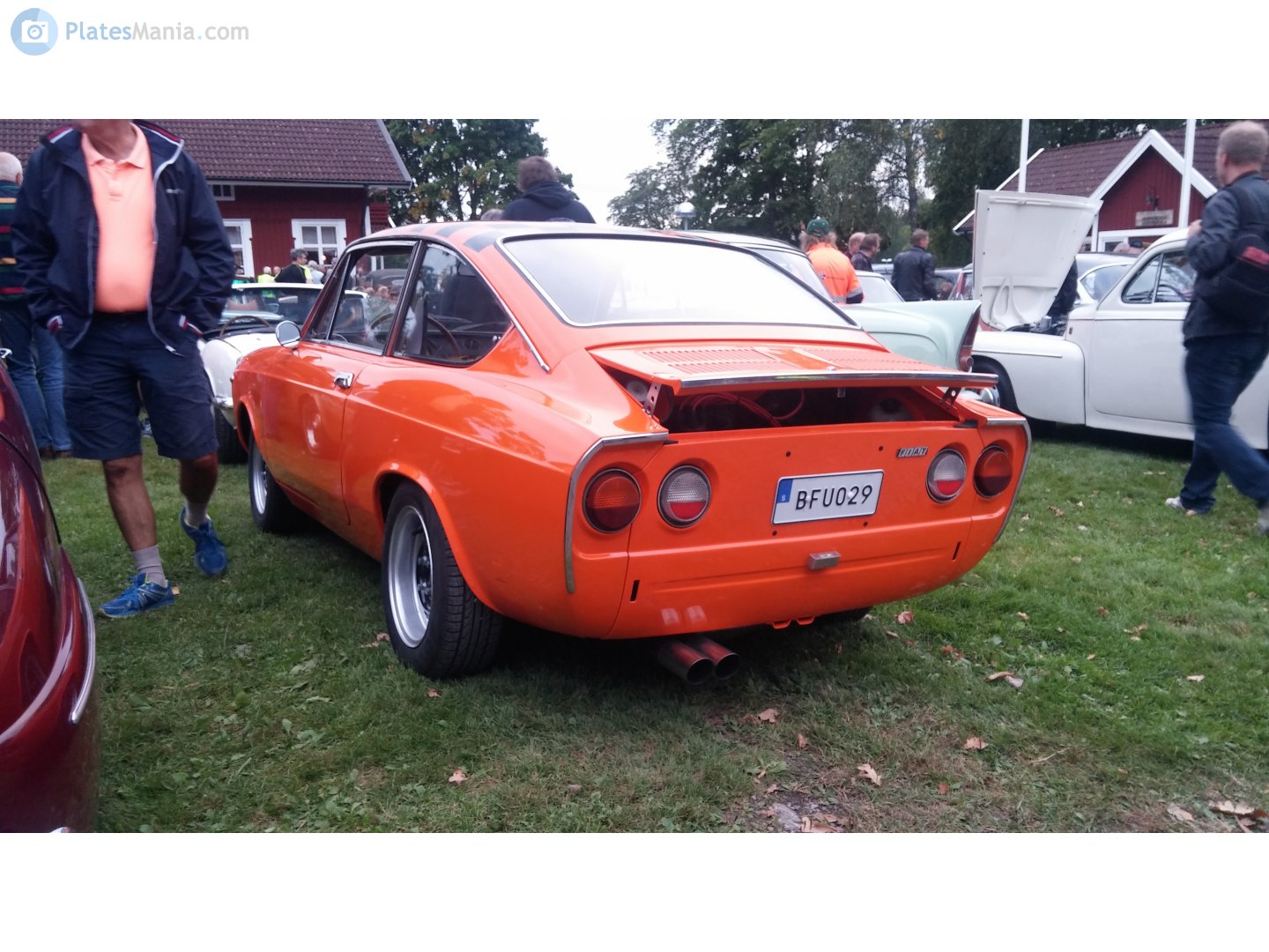 BFU 029, FIAT 850 Sport Coupe, facelift, 1971–1972