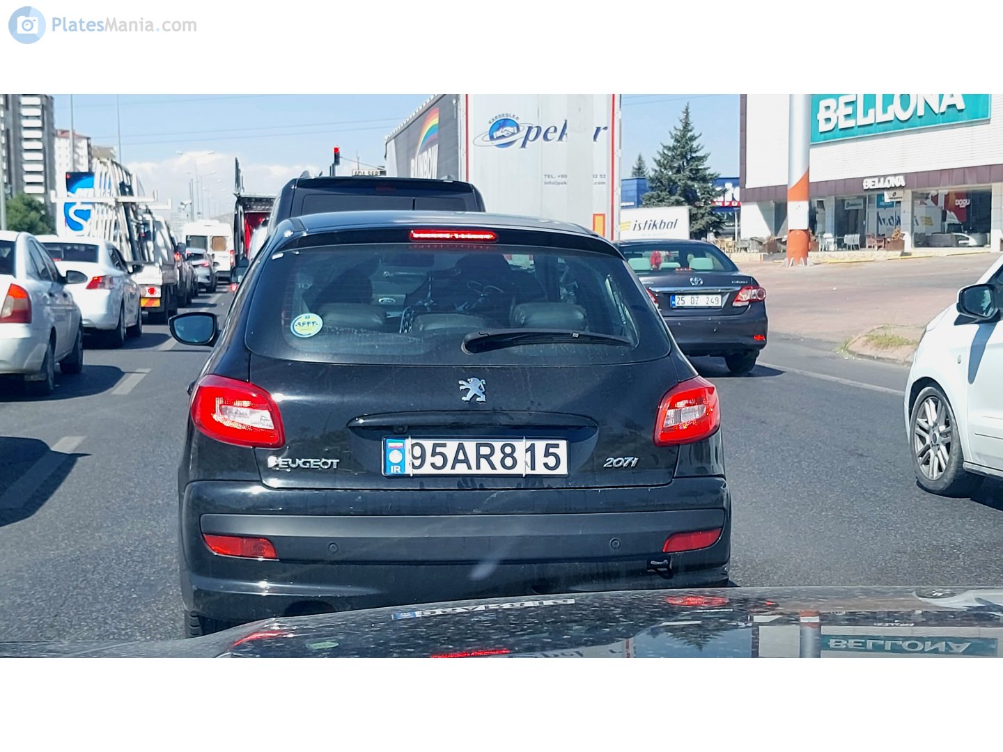 95AR815, Peugeot 207 (Compact/207i) 5-door Hatch (rebadged 206; LATAM/Asian-market), 2008–2014 (–present for IR-market)