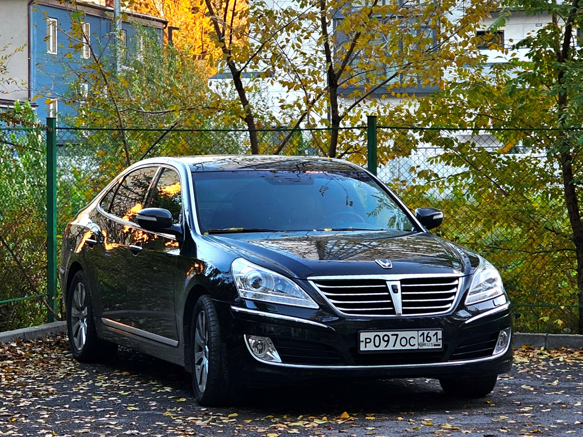 р 097 ос 161, Hyundai Equus 2nd gen (VI), 2009–2016