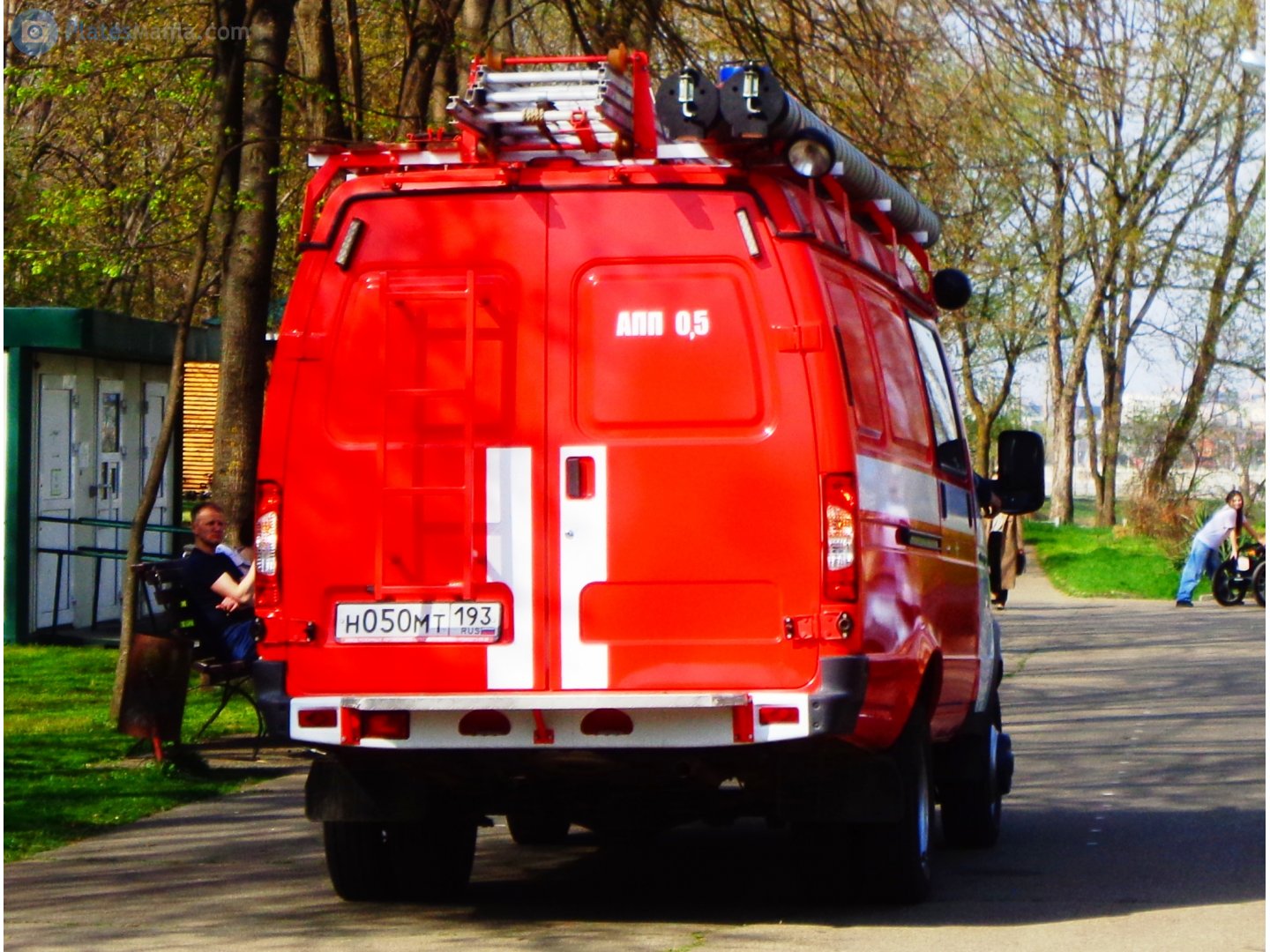 н 050 мт 193, GAZ 2705 ГАЗель 27057 4×4 Van, facelift, 2003–