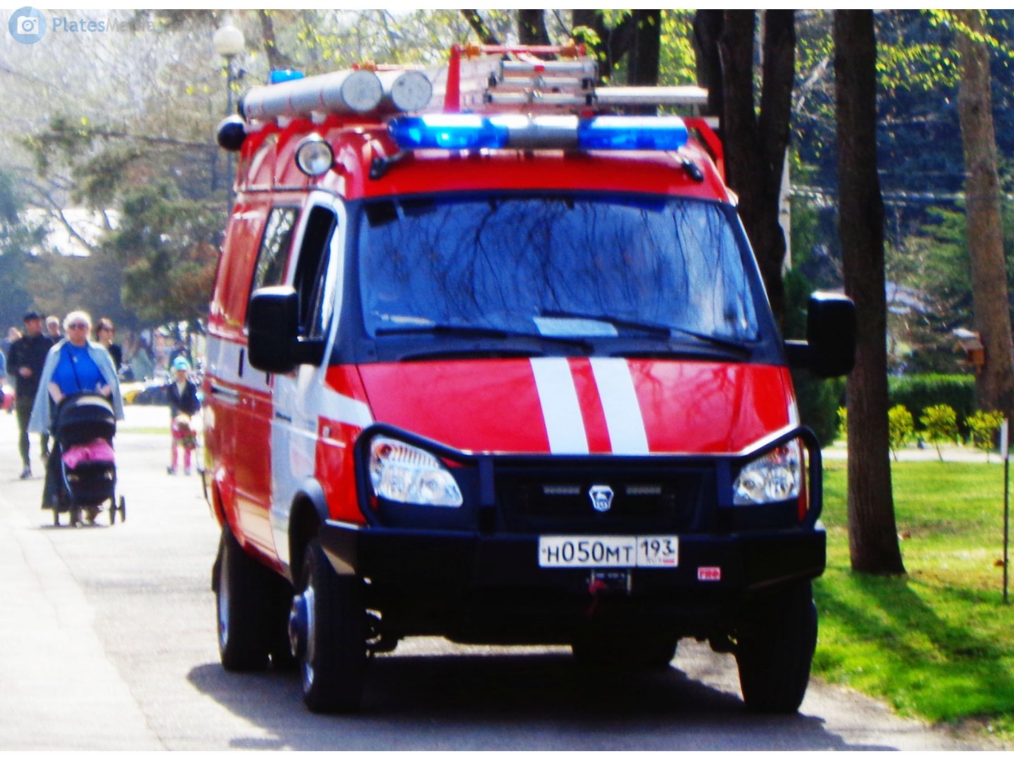 н 050 мт 193, GAZ 2705 ГАЗель 27057 4×4 Van, facelift, 2003–