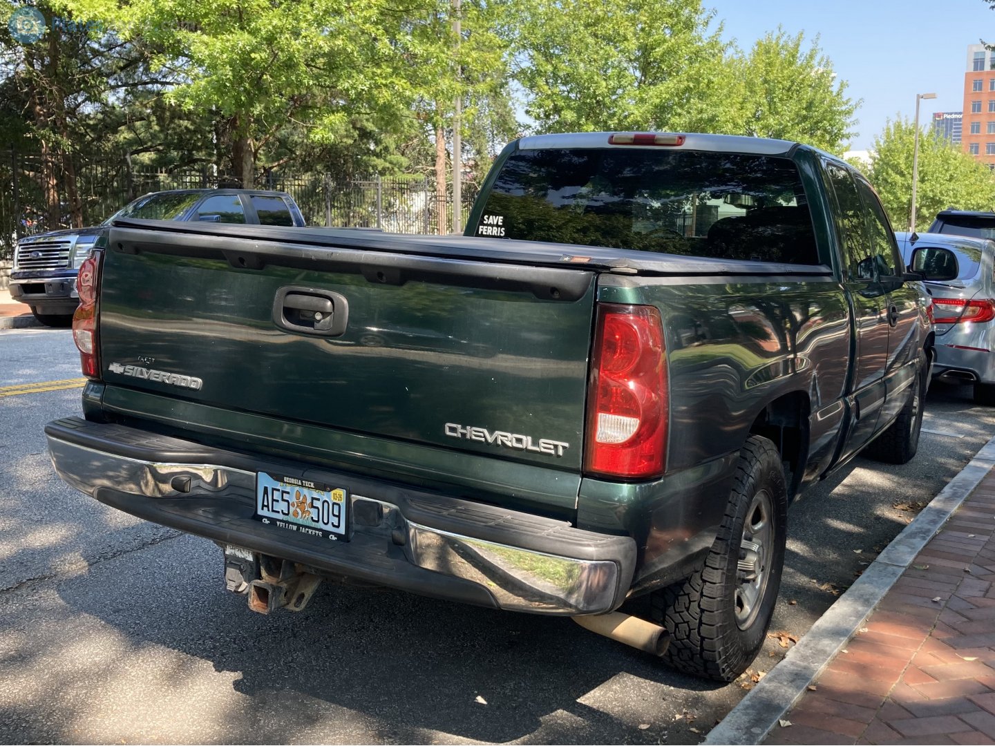 AE5 509, Chevrolet Silverado 1st gen 1500 (GMT800), facelift, 2002–2007
