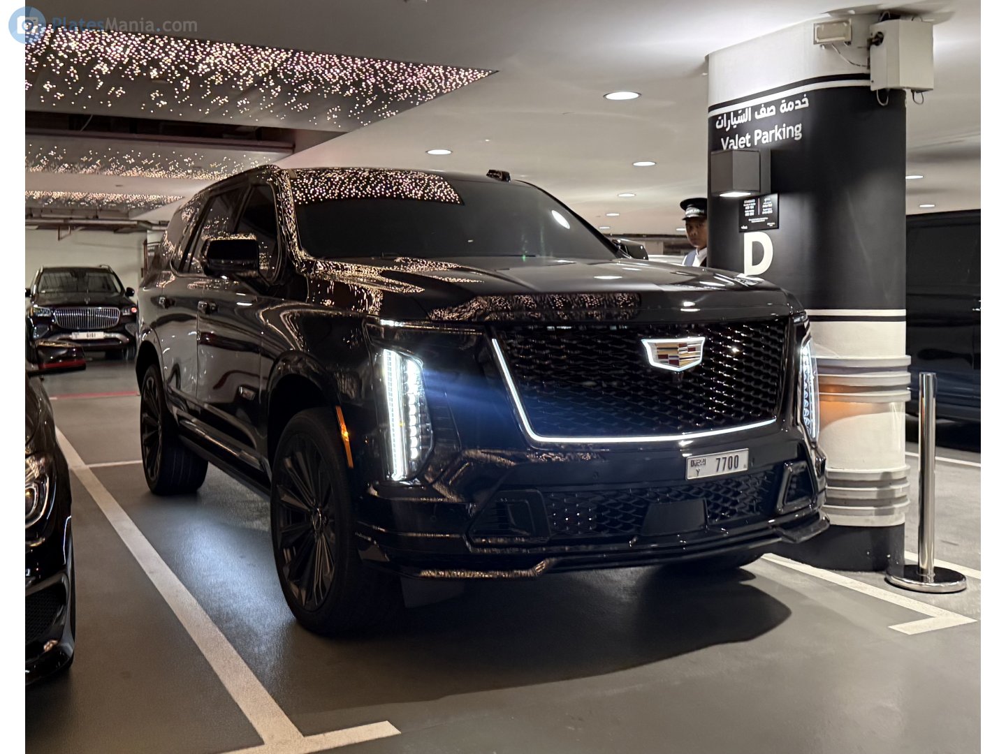 Y 7700, Cadillac Escalade 5th gen (GMT1UL), facelift, 2024–