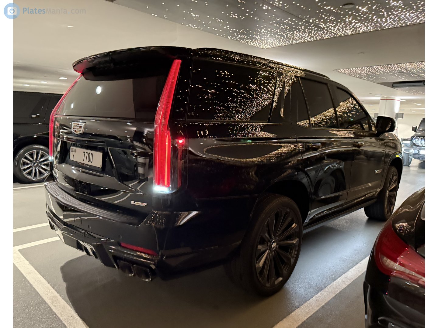 Y 7700, Cadillac Escalade 5th gen (GMT1UL), facelift, 2024–