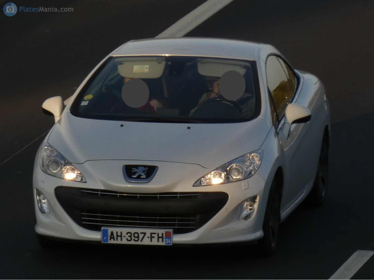 AH-397-FH, Peugeot 308 1st gen CC (T7), 2009–2015