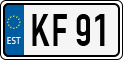 License plate of Estonia, Motorcycles