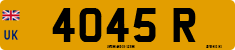 License plate of the United Kingdom, 1932 year system