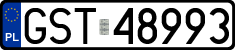 License plates of Poland, Regular car plates