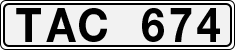 License plate of Sweden, Regular plates