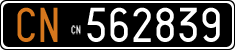 License plate of Italy, Cars (1927 year series)