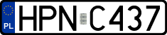 License plates of Poland, Authorities