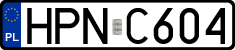 License plates of Poland, Authorities