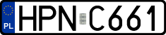 License plates of Poland, Authorities