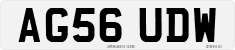 License plate of the United Kingdom, 2001 year system