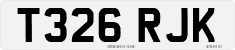 License plate of the United Kingdom, 1983 year system