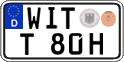 German license plate, Plates for oldtimers (type 