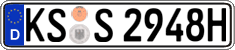 German license plate, Plates for oldtimers (type 