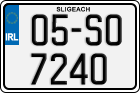 License plate of Ireland, Regular plates